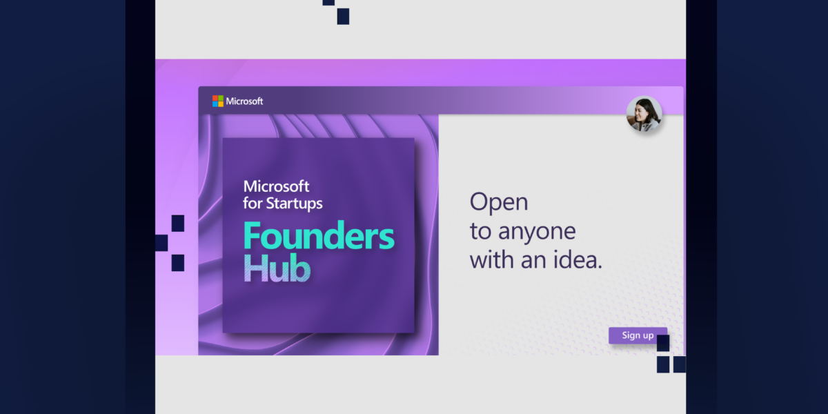 microsoft launches startups founders hub azure credits available