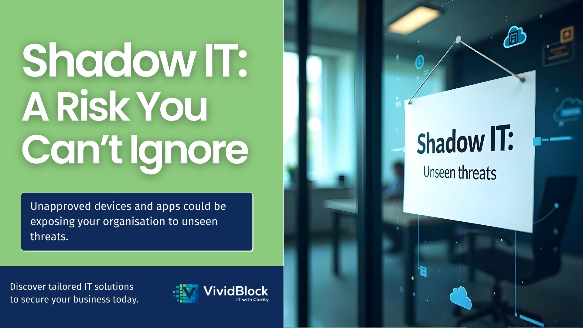 what is shadow it and how can your organisation manage it vividblock we help businesses identify and manage shadow it risks while optimising their it img